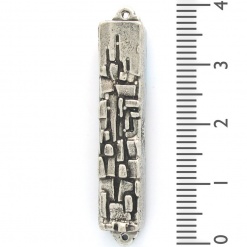 Abstract-Carved-Pewter-Mezuzah-422030-1