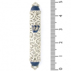 Filigree-Mezuzah-in-Blue-and-Silver-011271-2