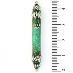 Granular-Crystal-Mezuzah-in-Green-Small-011701-2