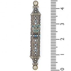 Lace-Crystals-Mezuzah-in-Blue-441218-2