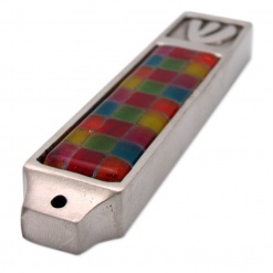 Metal-and-Glass-Checkered-Rainbow-Mezuzah-423263-2