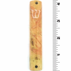 Natural-Marble-Mezuzah-with-Script-Shin-Small-574156S-2