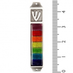 Pewter-and-Glass-Rainbow-Mezuzah-423175-2