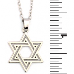 Star-of-David-Silver-Tone-Pendant-Necklace-821289-2