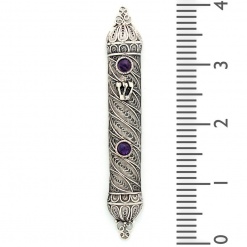 Sterling-Silver-Filigree-with-Amethyst-Mezuzah-464037-1