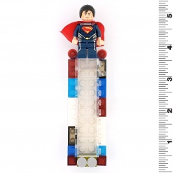 Superman Lego Mezuzah - D